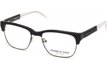 Image of Kenneth Cole KC0284 Eyeglass Frames - Shiny Black Frame Color