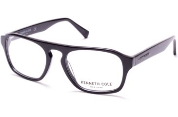 Image of Kenneth Cole KC0285 Eyeglass Frames - Shiny Black Frame Color