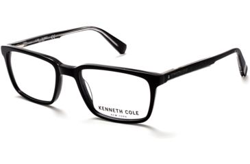 Image of Kenneth Cole KC0293 Eyeglass Frames - Shiny Black Frame Color