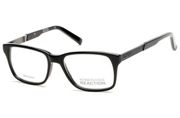 Image of Kenneth Cole KC0775 Eyeglass Frames - Shiny Black Frame Color