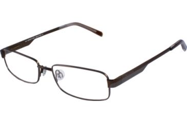 Image of Kenneth Cole New York KC0701 Eyeglass Frames - Shiny Dark Brown Frame Color