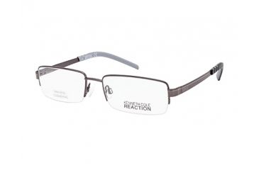 Image of Kenneth Cole New York KC0742 Eyeglass Frames - Shiny Gun Metal Frame Color