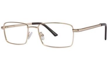 Image of LAmy C By L'Amy 103 Progressive Prescription Eyeglasses - Frame Gold, Size 54/18mm CYCBL10301