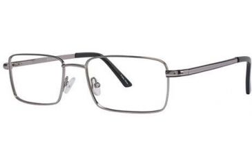 Image of LAmy C By L'Amy 103 Progressive Prescription Eyeglasses - Frame Light Gunmetal, Size 54/18mm CYCBL10303