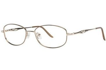 Image of LAmy C by L'Amy 508 Bifocal Prescription Eyeglasses - Frame Gold, Size 50/16mm CYCBL50802