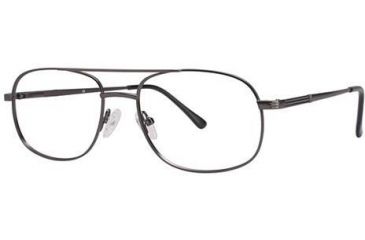 Image of LAmy C By L'Amy 608 Progressive Prescription Eyeglasses - Frame Semi Matte Pewter, Size 53/17mm CYCBL60801