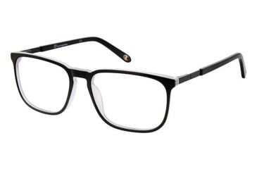 Image of LAmy CU 2023 Bifocal Prescription Eyeglasses - Frame BLACK/CLEAR, Size 58/16mm CU202301