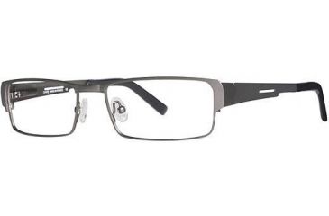 Image of LAmy Marcel Progressive Prescription Eyeglasses - Frame Matte Gunmetal, Size 54/16mm LYMARCEL02