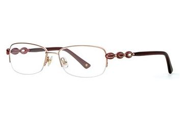 Image of Laura Ashley Aerin SELA AERI00 Eyeglass Frames - Cinnamon SELA AERI005330 GO