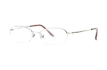 Image of Laura Ashley Blythe SELA BLYT00 Eyeglass Frames - Silver SELA BLYT005235 SV