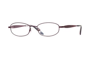 Image of Laura Ashley Evangeline SELA EVAN00 Bifocal Prescription Eyeglasses - Mulberry SELA EVAN005135 BUR