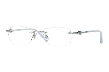 Image of Laura Ashley Jodie SELA JODI00 Single Vision Prescription Eyewear - Pearl Blue SELA JODI005030 SV