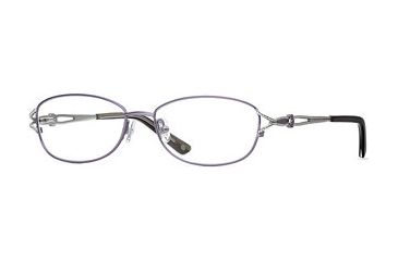 Image of Laura Ashley Lorna SELA LORN00 Eyeglass Frames - Platinum SELA LORN005230 SV