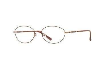 Image of Laura Ashley Naomi SELA NAOM00 Bifocal Prescription Eyeglasses - Brown Rose SELA NAOM005235 BN