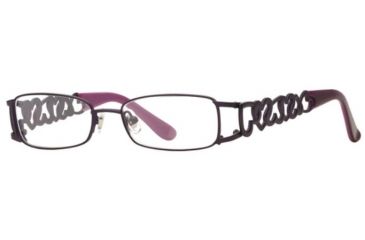 Image of Laura Ashley Sweetheart SELG SWEH00 Single Vision Prescription Eyeglasses - Grape SELG SWEH004720 PU