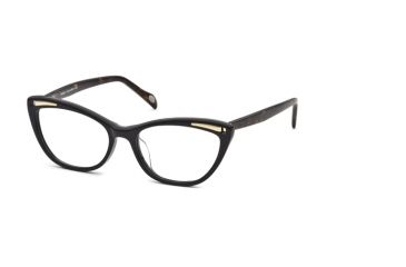 Image of Laura Ashley Virginia SELA VIRG00 Eyeglass Frames - C1 - Black SELA VIRG005335 BK