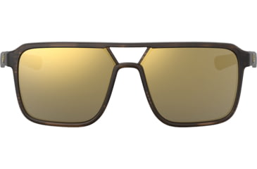 Image of Leupold Bridger Sunglasses, Matte Tortoise Frame, Bronze Mirror Lens, 182673