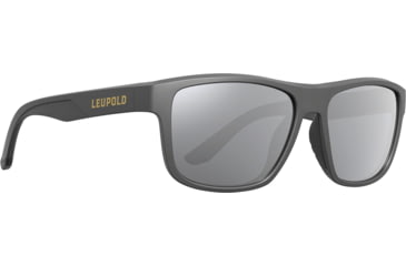 Image of Leupold Katmai Sunglasses Dark Gray Frame, Shadow Gray Flash Lens, 182676