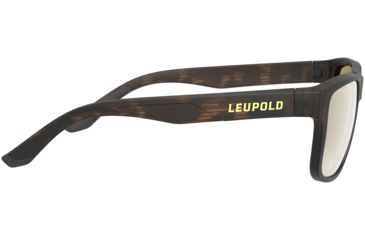 Image of Leupold Katmai Sunglasses, Matte Tortoise Frame, Square Bronze Mirror Lens, Polarized, Narrow-Regular, 179098