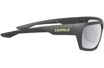Image of Leupold Packout Mens Sunglasses, Matte Black Frame, Square Shadow Gray Flash Lens, Polarized, Regular, 179096