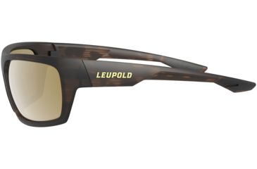 Image of Leupold Packout Mens Sunglasses, Matte Tortoise Frame, Square Bronze Mirror Lens, Polarized, Regular, 179094