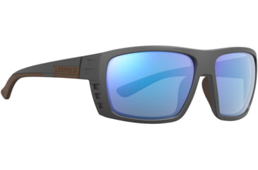 Image of Leupold Payload Performance Eyewear, Dark Grey Frame, Blue Mirror Lens, Universal, 181275