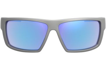 Image of Leupold Switchback Mens Sunglasses, Matte Grey Frame, Square Blue Mirror Lens, Polarized, Regular-Wide, 179629