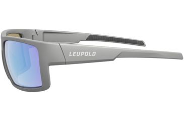 Image of Leupold Switchback Mens Sunglasses, Matte Grey Frame, Square Blue Mirror Lens, Polarized, Regular-Wide, 179629