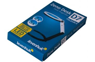 Image of Levenhuk Zeno Desk D7 Magnifier, Black, Medium 70443