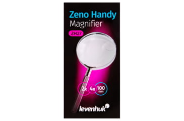 Image of Levenhuk Zeno Handy ZH27 Magnifier, Silver, Small, 74057