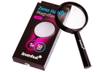 Image of Levenhuk Zeno Handy ZH3 Magnifier, Black, Small, 74045