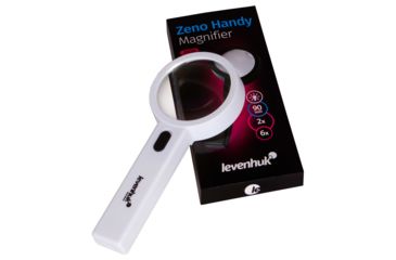 Image of Levenhuk Zeno Handy ZH35 Magnifier, White, Small, 74060