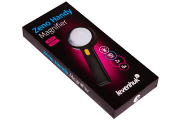 Image of Levenhuk Zeno Handy ZH37 Magnifier, Black, Small, 74061