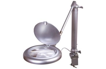 Image of Levenhuk Zeno Lamp ZL27 LED Magnifier, Silver, Small, 74091