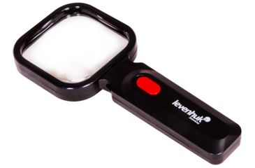 Image of Levenhuk Zeno Read ZR10 Black Magnifier, Black, Small, 74067