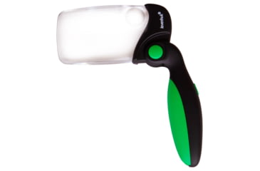 Image of Levenhuk Zeno Read ZR14 Magnifier, Black/Green, Small, 74069
