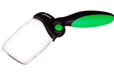 Image of Levenhuk Zeno Read ZR14 Magnifier, Black/Green, Small, 74069