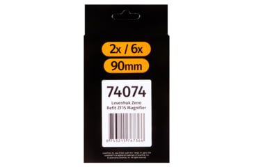 Image of Levenhuk Zeno Refit ZF15 Magnifier, Black/Silver, Small, 74074