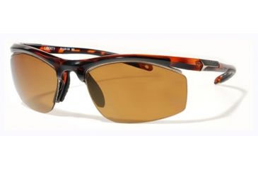 Image of Liberty Sport Suns IT-10 AProtective Eyewear Tortoise Frame,Amber w bronze flash Lens, Women IT10-ATORT6020135HCL