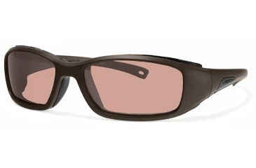Image of Liberty Sport Suns RIDER DRY EYE Protective Eyewear Satin Burnt Bronze Frame,Rose Amber Lens, Unisex RIDERDSABB6017130DSL