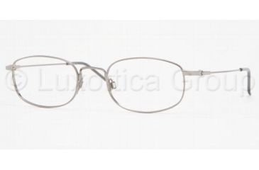 Image of Luxottica LU 6527 Eyeglasses Styles Gunmetal Frame w/Non-Rx 50 mm Diameter Lenses, 3001-5020, Luxottica LU 6527 Eyeglasses Styles Gunmetal Frame w/Non-Rx 50 mm Diameter Lenses