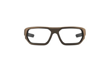 Image of Magpul Industries Radius Shooting Glasses, Clear Polycarbonate Flat Dark Earth, MAG1145-0-245-1000