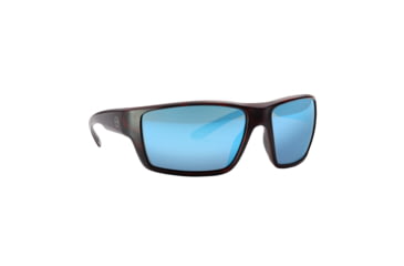 Image of Magpul Industries Terrain Shooting Glasses, Bronze/Blue Mirror Polycarbonate Tortoise, MAG1146-1-204-2020