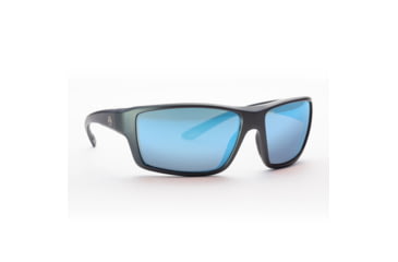 Image of Magpul Industries Summit Shooting Glasses, Gray Frame, Rose Lens/Blue Mirror, MAG1149-1-020-3020