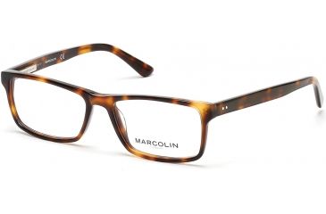 Image of Marcolin MA3008 Eyeglass Frames - Dark Havana Frame Color
