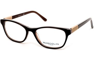 Image of Marcolin MA5016 Prescription Eyeglasses - Grey Frame, 50 mm Lens Diameter MA501650020