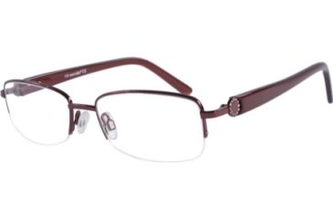 Image of Marcolin MA7295 Eyeglass Frames - Shiny Bordeaux Frame Color