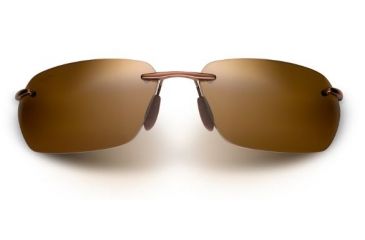 Image of Maui Jim Alakai Sunglasses, Metallic Gloss Copper Frame, HCL Bronze Lens, Polarized, H743-23