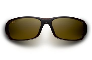 Image of Maui Jim Bamboo Forest Sunglasses - Rootbeer Fade Frame and HCL Bronze Lens H415-26B