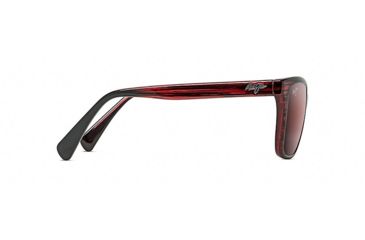 Image of Maui Jim Jacaranda Fashion  Sunglasses,Red Stripe,Maui Rose Lens R763-07C